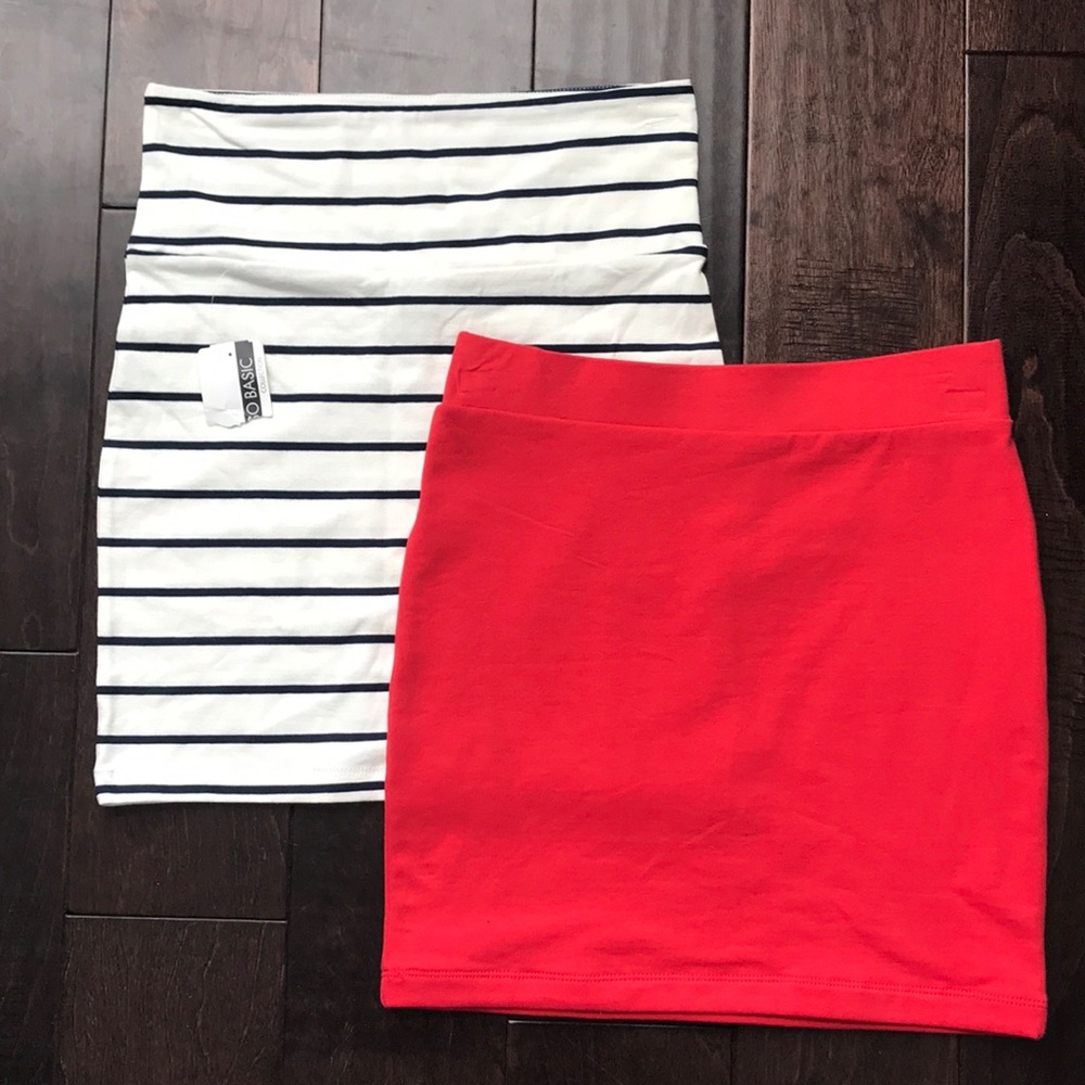 2 brand new pencil skirts